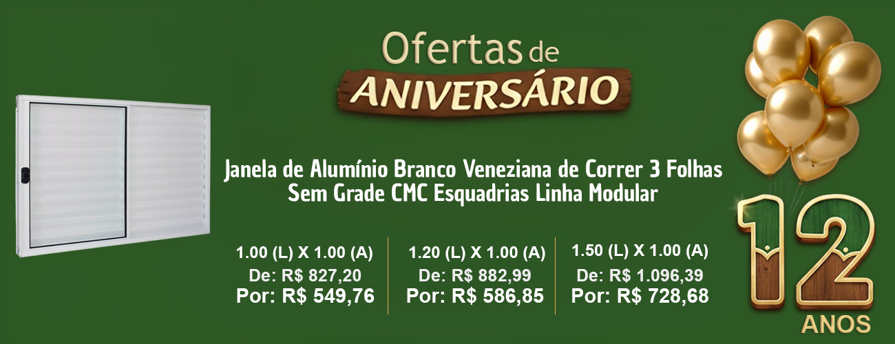 Veneziana de aluminio